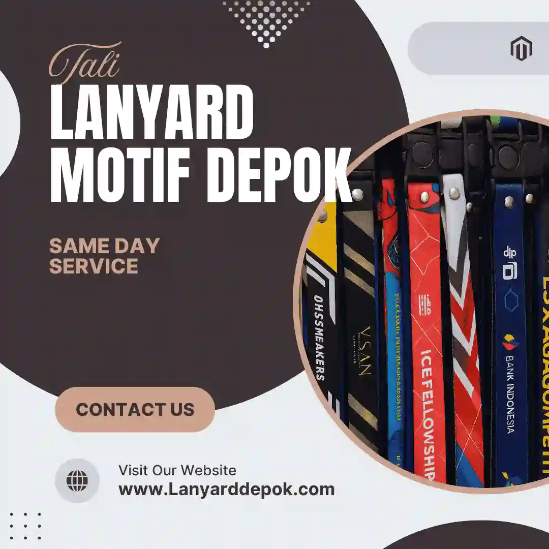Tali Lanyard Motif, Ini Cara Cetak Beserta Pilihan Vendornya!